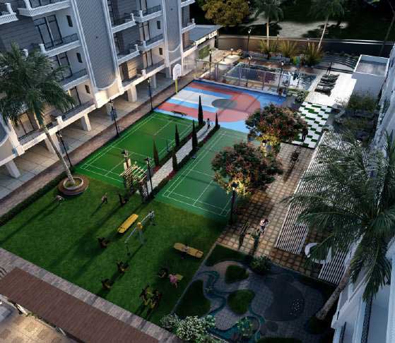 Landscaped greens